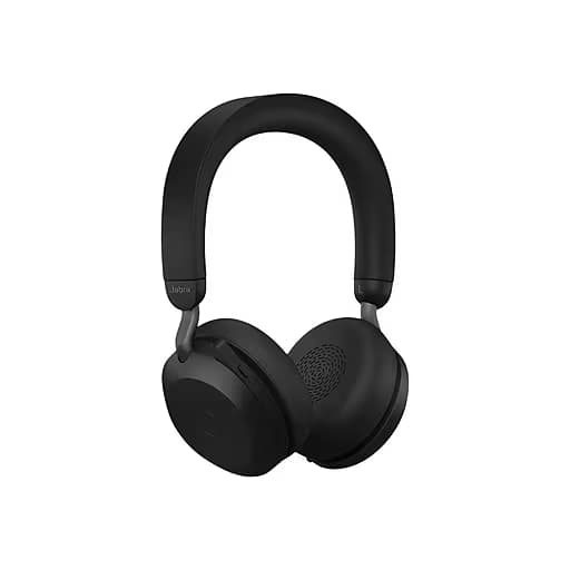 Jabra Evolve2 75 Bluetooth Stereo Headset with Charging Stand USB-C UC 27599-989-889