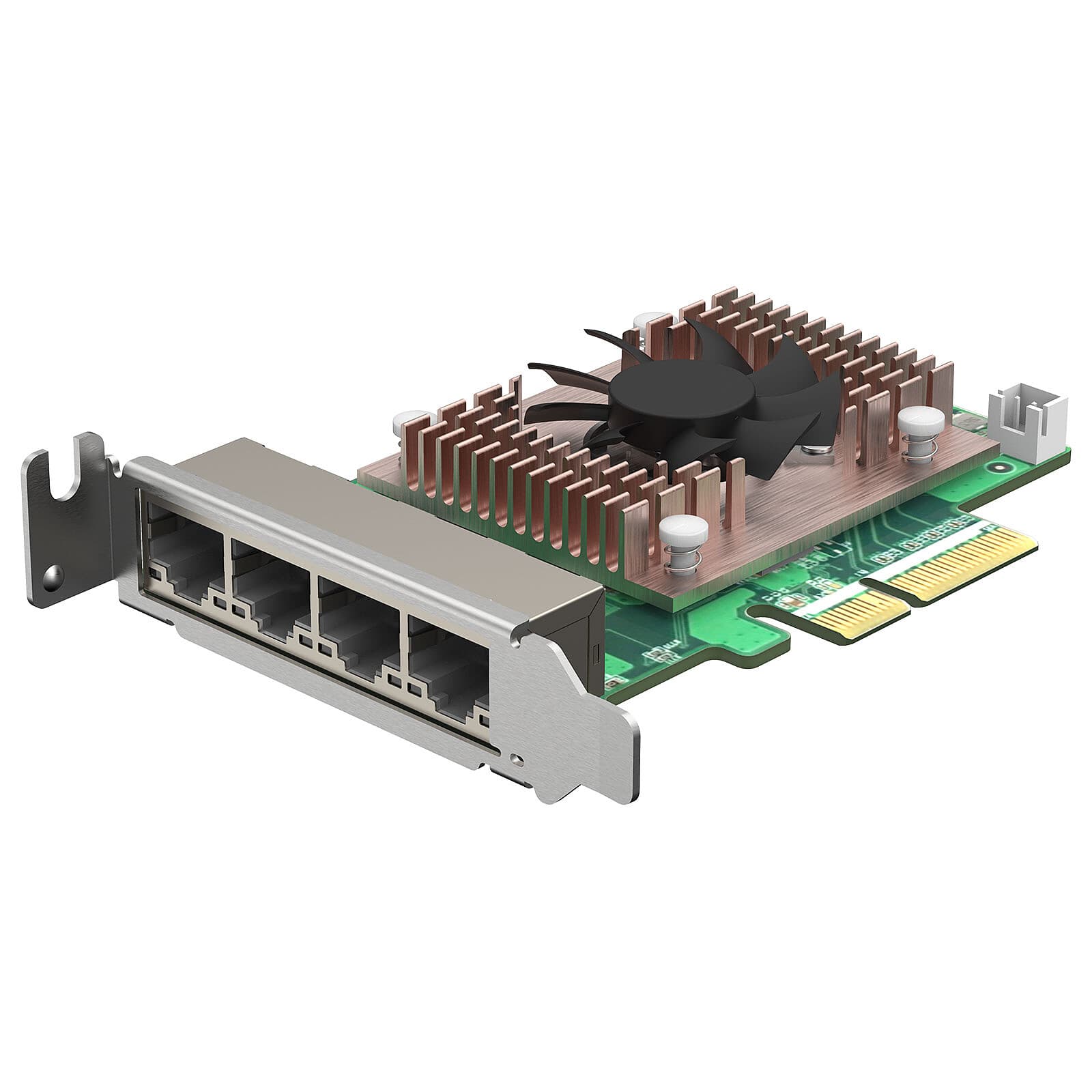 QNAP Quad port 2.5GbE Network Card for NAS Server or PC QXG-2G4T-I225