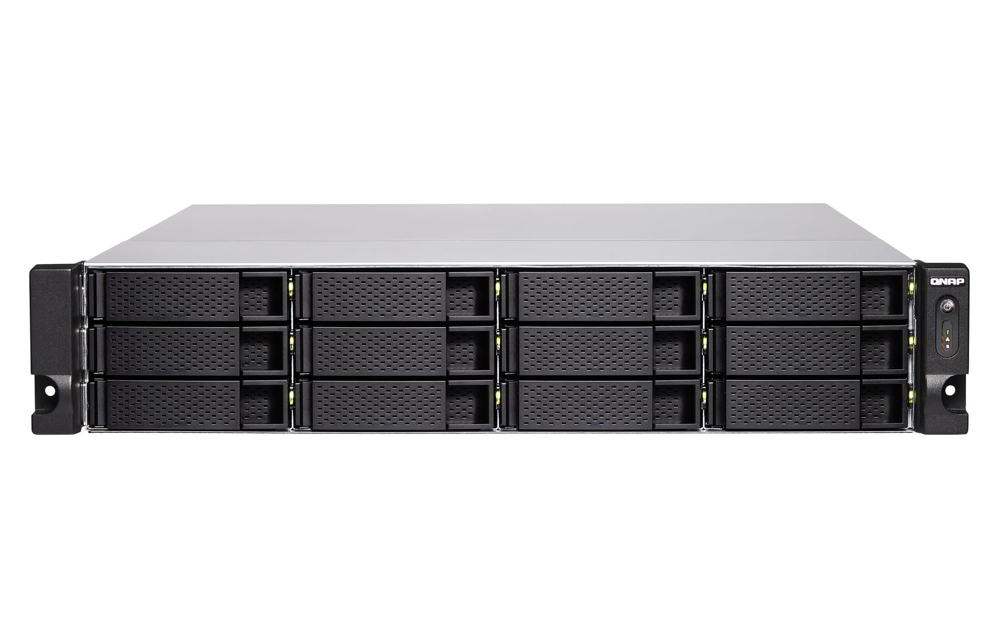 QNAP QNAP TS-1283XU-RP-E2124-8G 12-Bay NAS Xeon quad-core 3.3GHz CPU 8GB RAM Rackmount Dual PSU TS-1283XU-RP-E2124-8G
