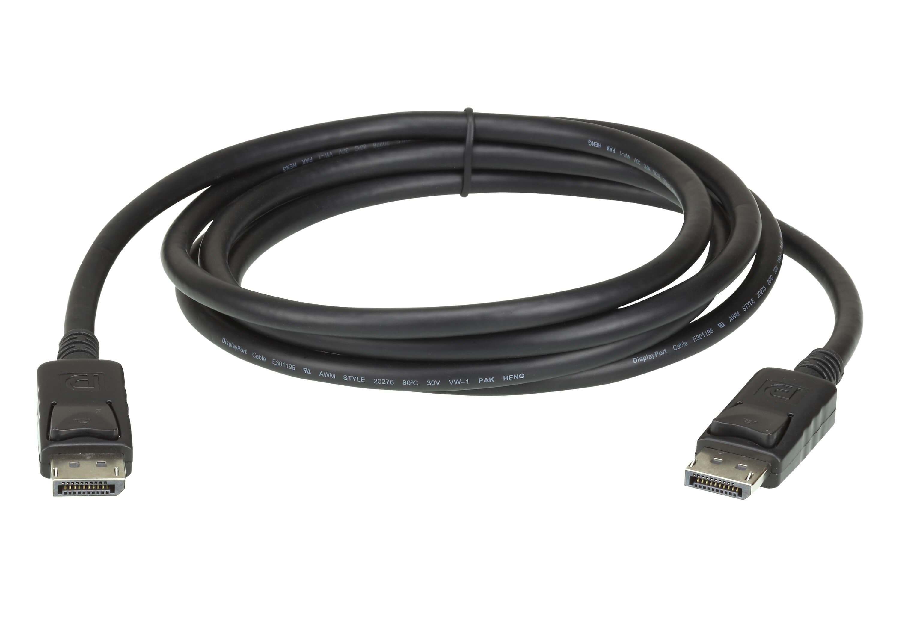 ATEN ATEN 2L-7D04DP 4.6M DISPLAYPORT CABLE, SUPPORTS UP TO 4K, DP 1.2 NO WTY 2L-7D04DP