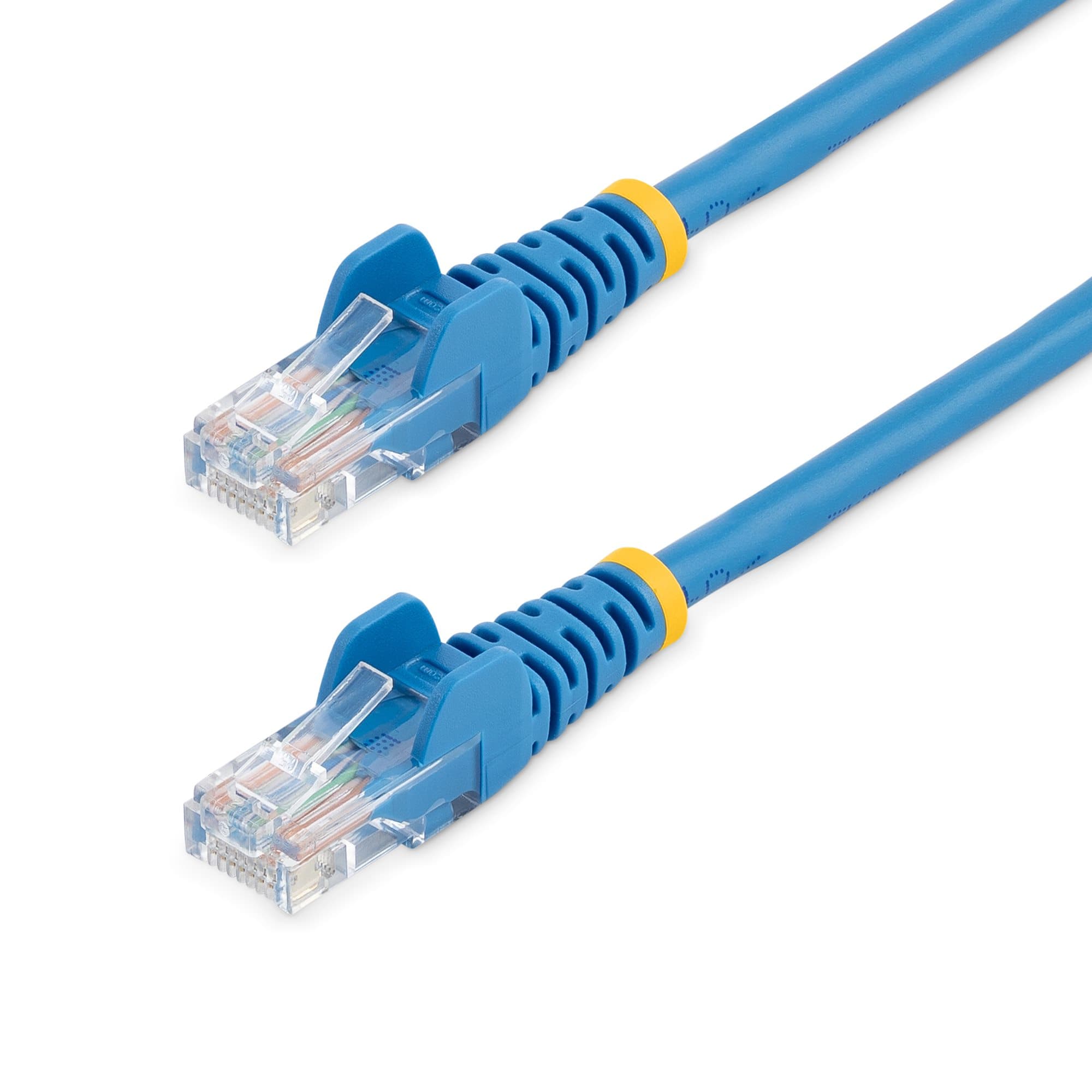 STARTECH STARTECH.COM 0.5M BLUE CAT5E / CAT 5 SNAGLESS ETHERNET PATCH CABLE 0.5 M LTW 45PAT50CMBL