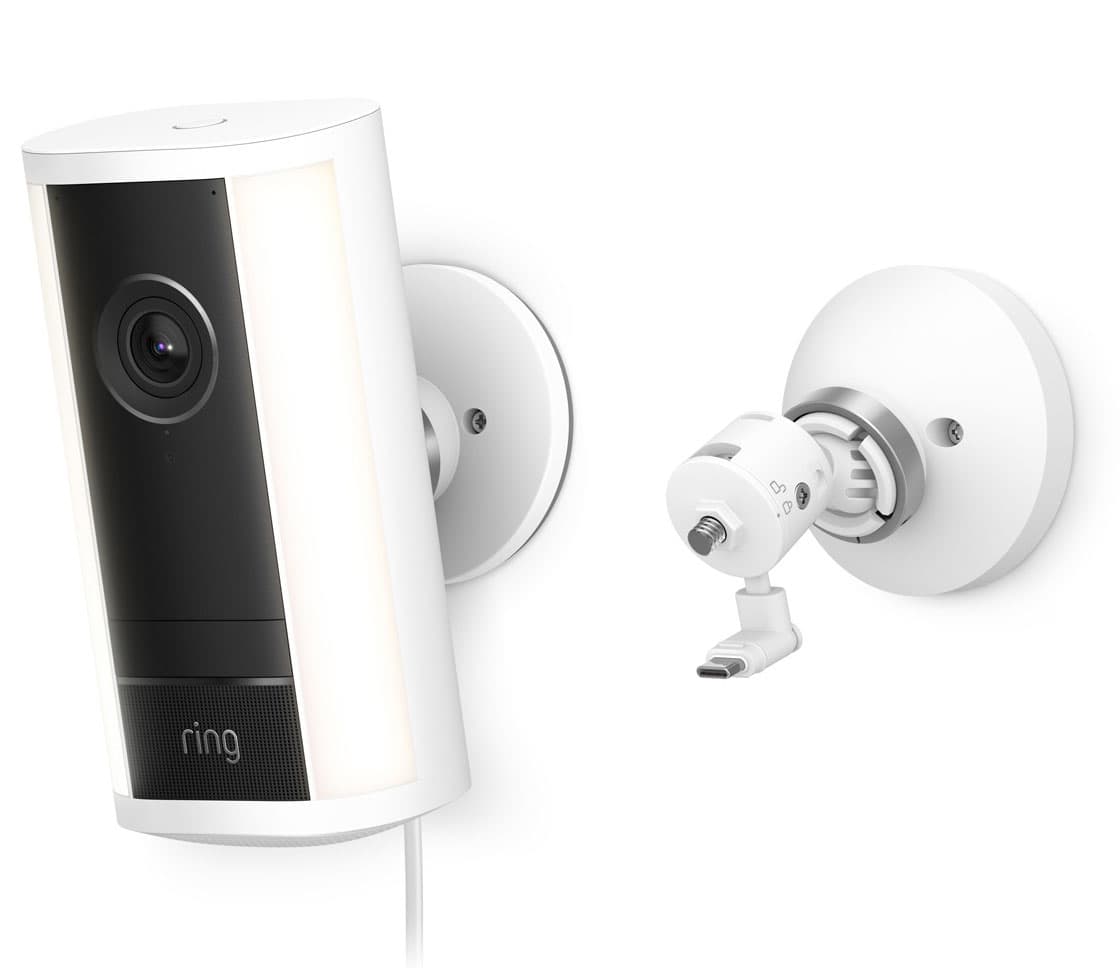 RING Ring Spotlight Camera Pro (2nd Gen) White POE (1 pack) 840414639300