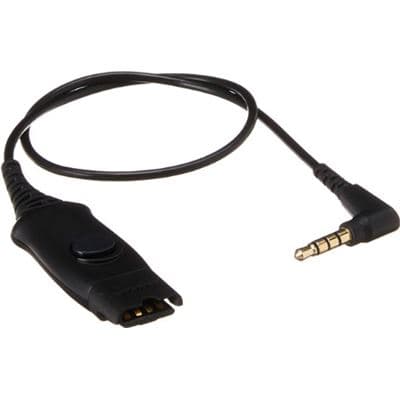 HP HP Poly 10ft Coiled Cable with 3.5mm to QD Connector 920P9AA