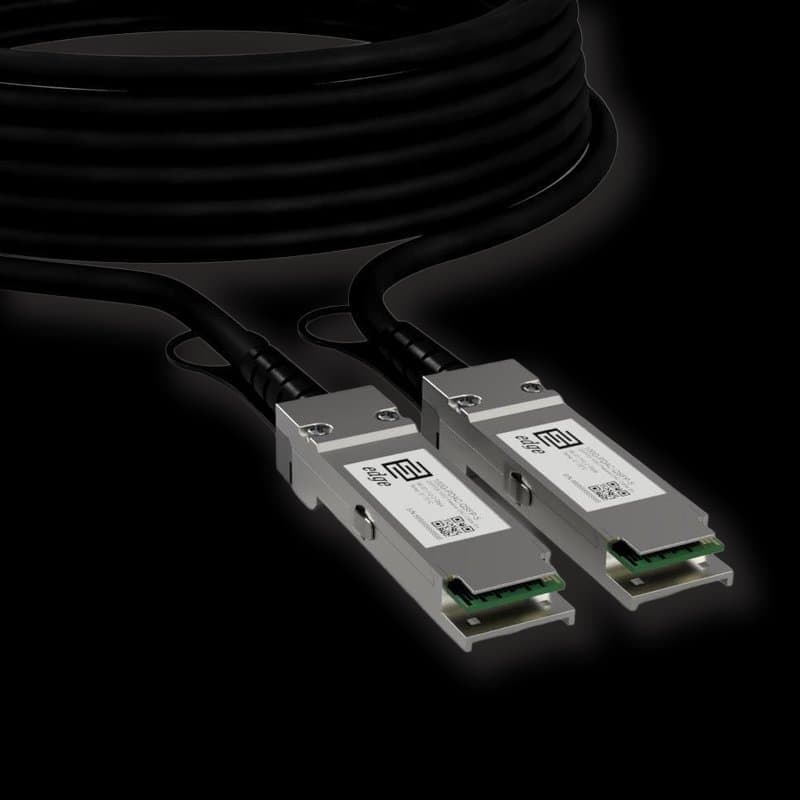 NVIDIA NVIDIA PASSIVE COPPER DAC CABLE, ETHERNET 100GBE, QSFP28, 2M, BLACK, 30AWG, CA-N 980-9I62V-00C002