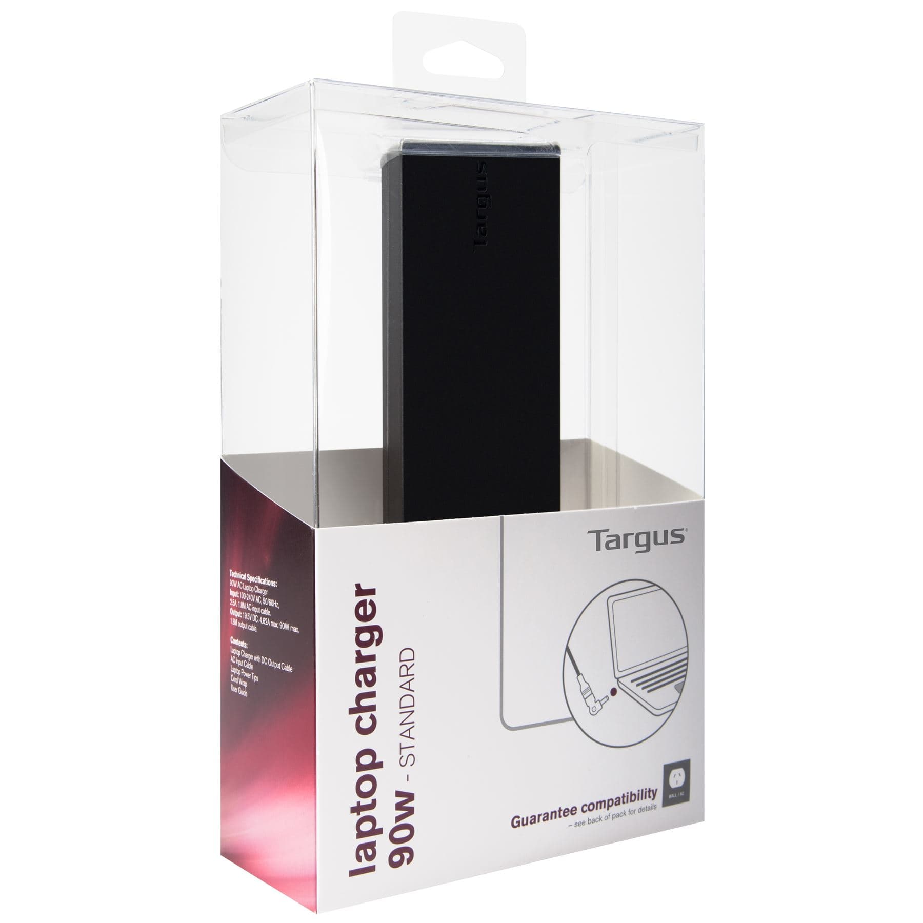 TARGUS TARGUS 90W UNIVERSAL LAPTOP CHARGER APA30AU