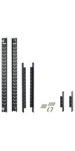APC APC (AR7504) NETSHELTER SX 48U 600MM WIDE RECESSED RAIL KIT AR7504
