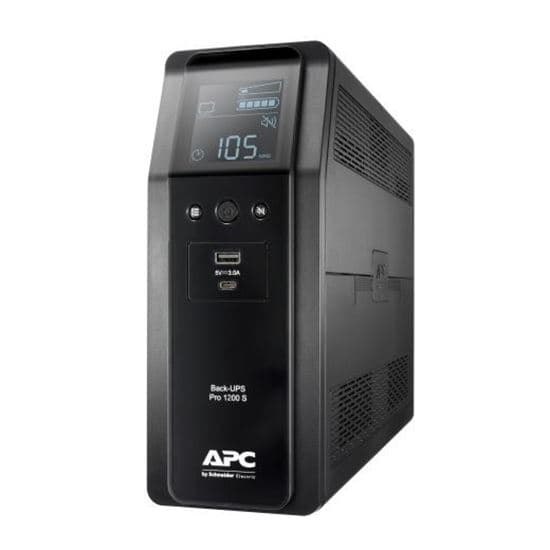 APC APC BACK UPS PRO BR 1600VA, SINEWAVE,8 OUTLETS, AVR, LCD INTERFACE BR1600SI