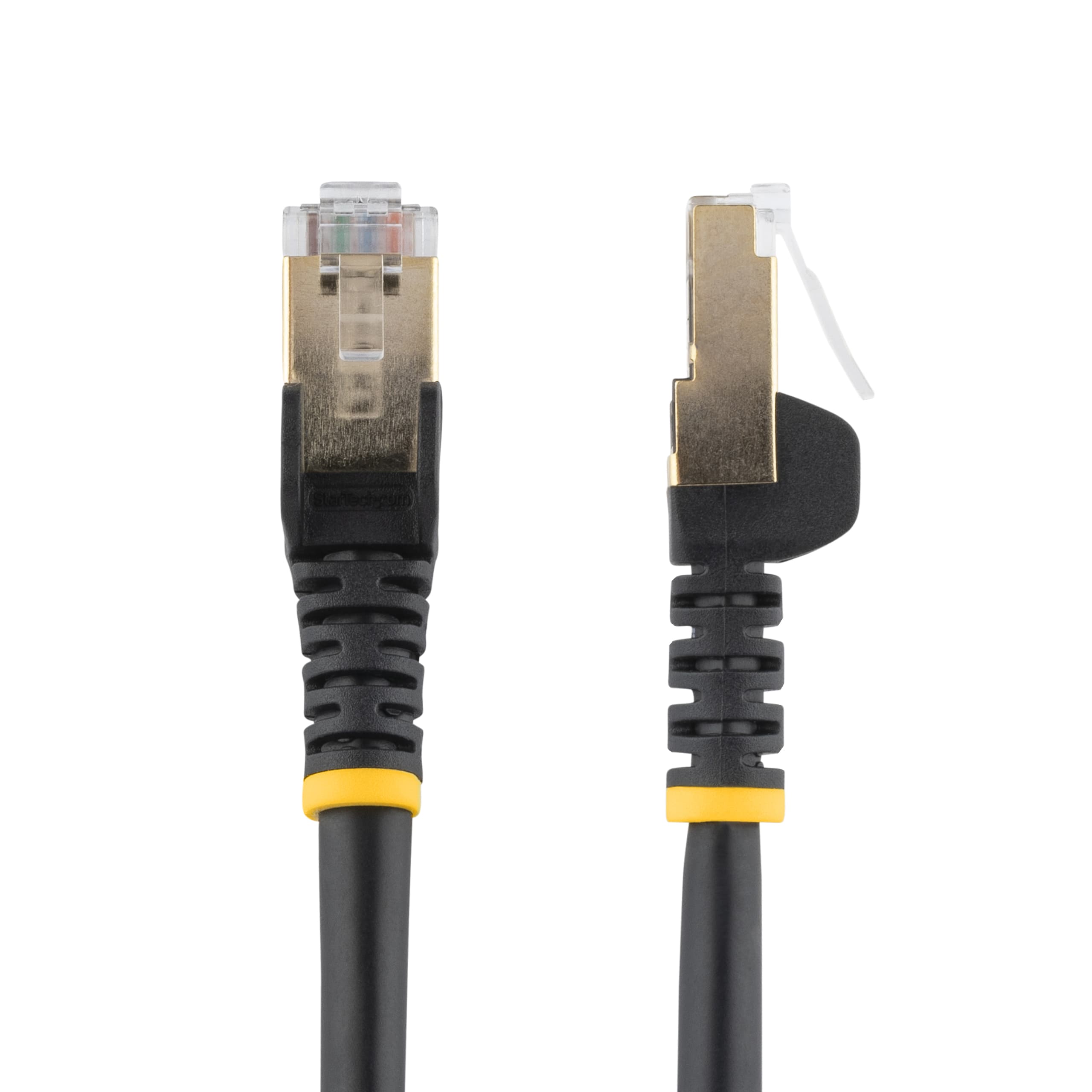 STARTECH STARTECH.COM CAT6A PATCH CABLE - SHIELDED (STP) - 0,3 M, BLACK, LTW C6ASPAT1BK