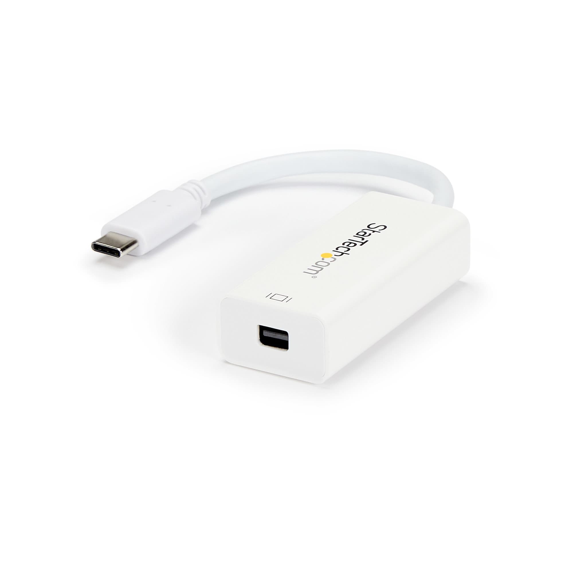 STARTECH STARTECH.COM USB C TO MINI DISPLAYPORT ADAPTER - USB C TO MINI DP - 4K 60HZ 3 YR CDP2MDP