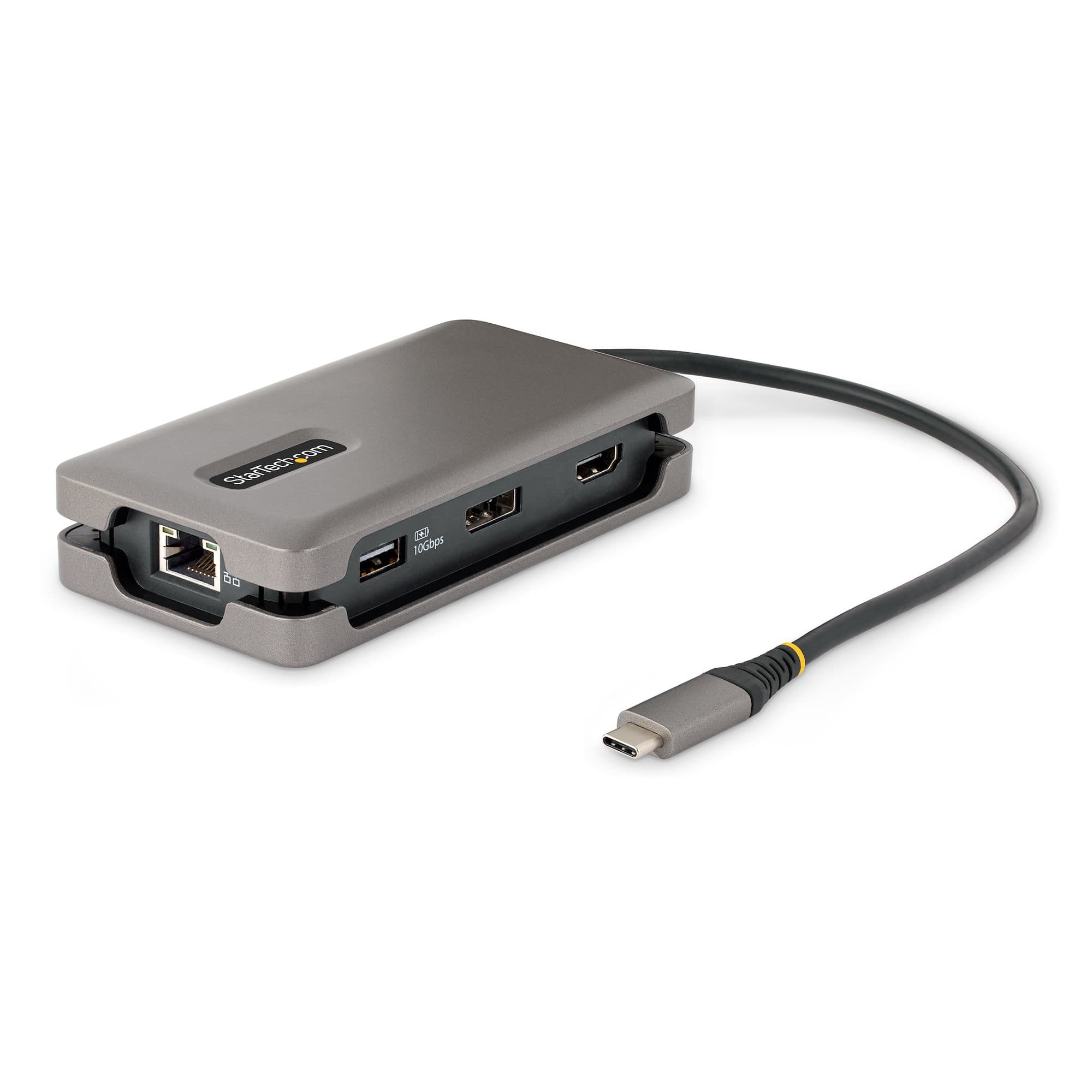 STARTECH STARTECH.COM USB-C MULTIPORT ADAPTER, 4K HDMI/DP MINI LAPTOP TRAVEL DOCK 3 YR DKT31CDHPD3