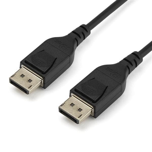 STARTECH STARTECH.COM 1M 3' VESA CERTIFIED DISPLAYPORT 1.4 CABLE W/LATCHES DP 8K/4K LTW DP14MM1M