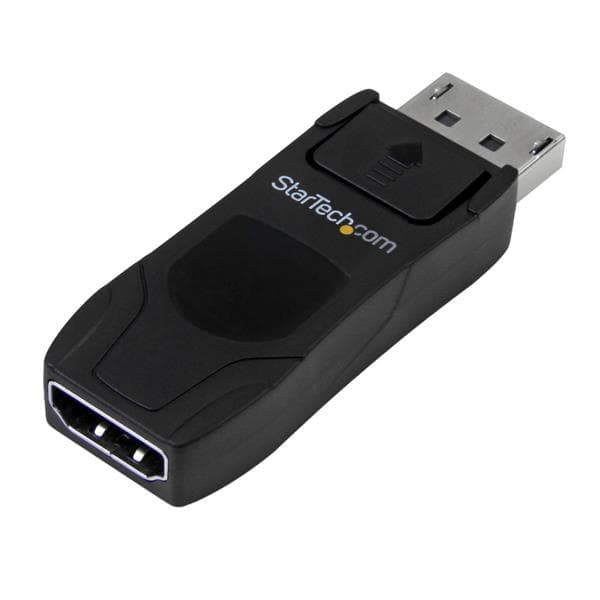 STARTECH STARTECH.COM DISPLAYPORT TO HDMI ADAPTER, 4K DP 1.2 TO HDMI VIDEO CONVERTER 3 YR DP2HD4KADAP