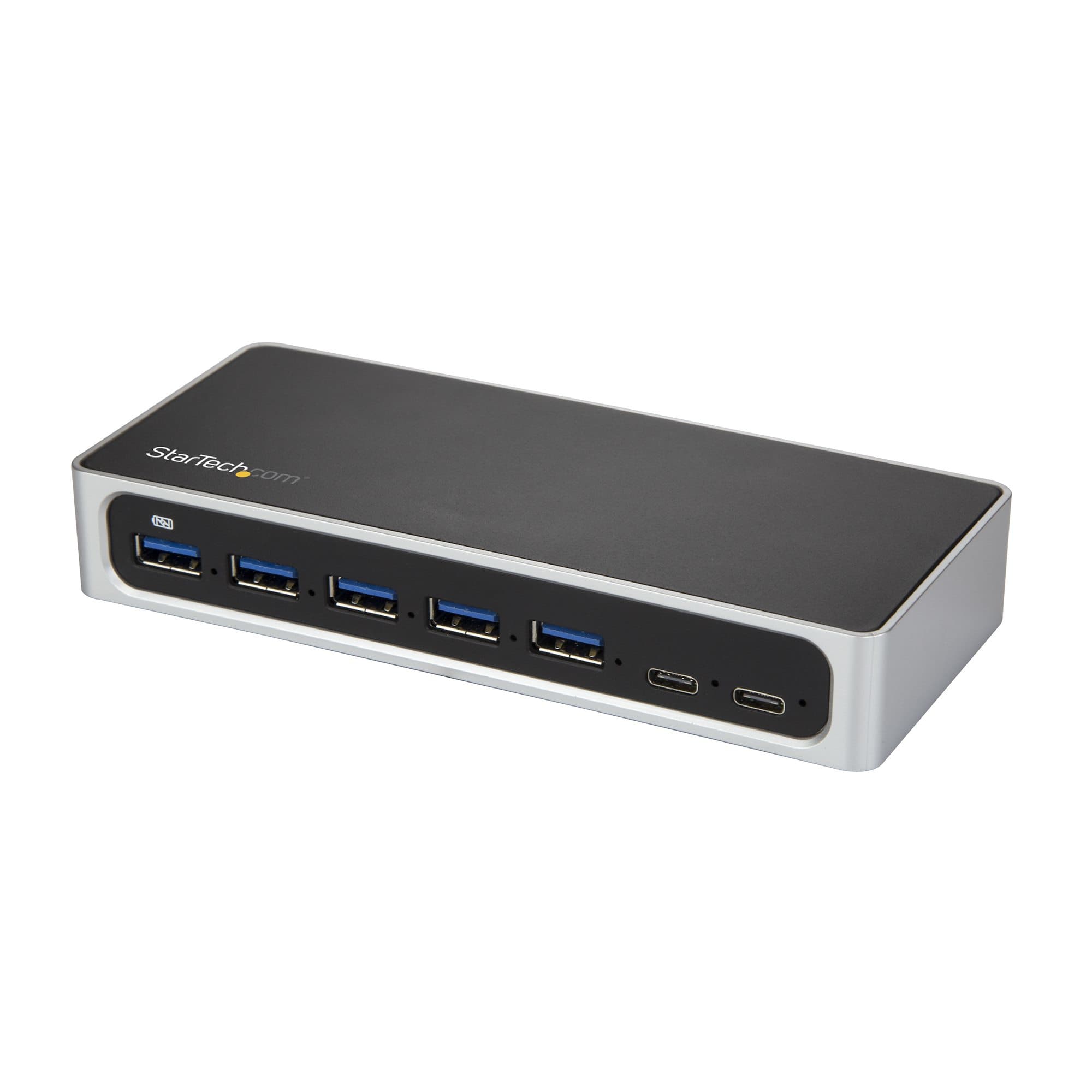 STARTECH STARTECH.COM 7 PORT USB C HUB 5GBPS 5 USB-A/2 USB-C - BC 1.2 - SELF POWERED 2 YR HB30C5A2CSC