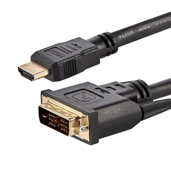 STARTECH STARTECH.COM 6 FT HDMI TO DVI-D CABLE - M/M - DVI TO HDMI ADAPTER CABLE LTW HDMIDVIMM6