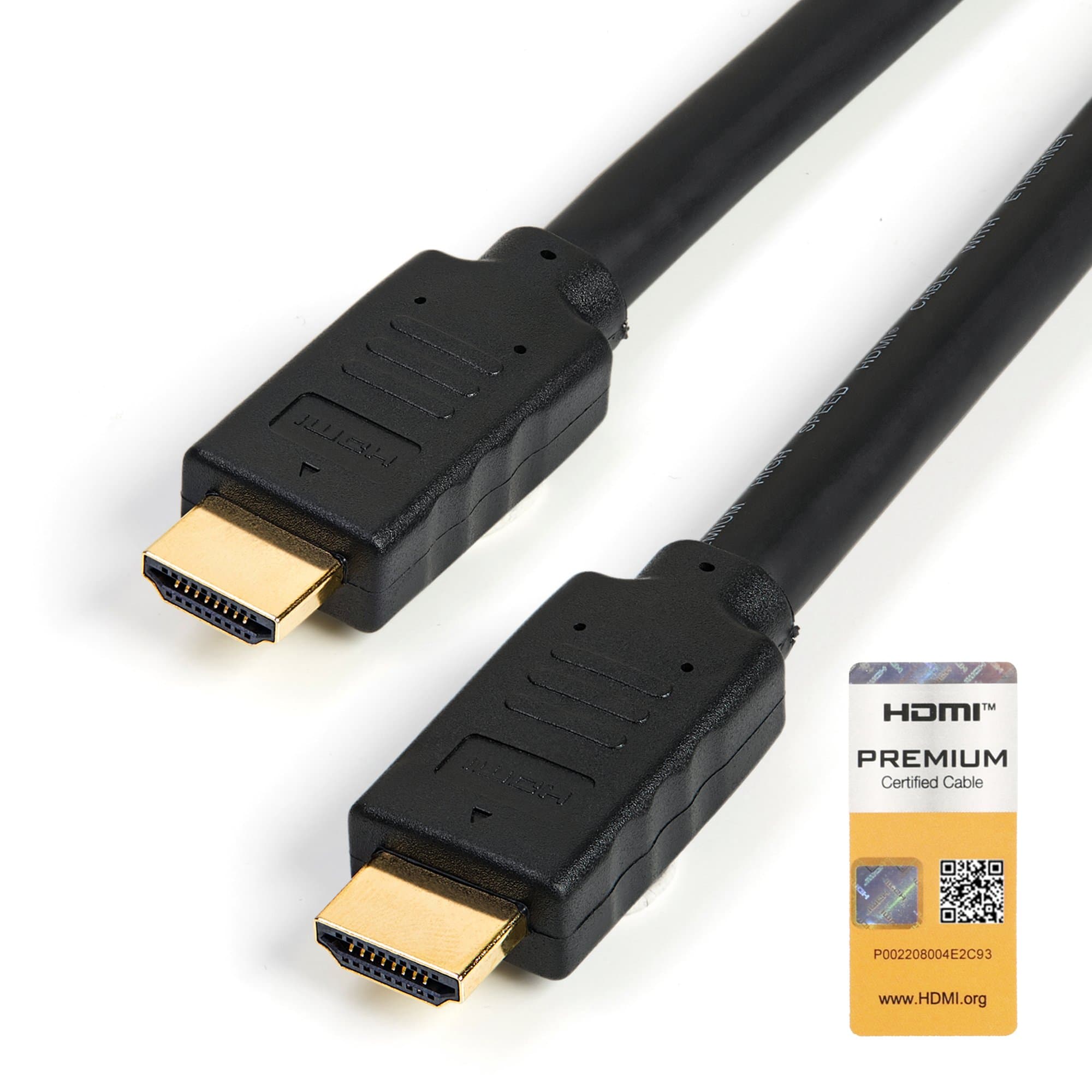 STARTECH STARTECH.COM 5M 15' CERTIFIED PREMIUM HIGH SPEED HDMI 2.0 CABLE 4K 60HZ HDR LTW HDMM5MP