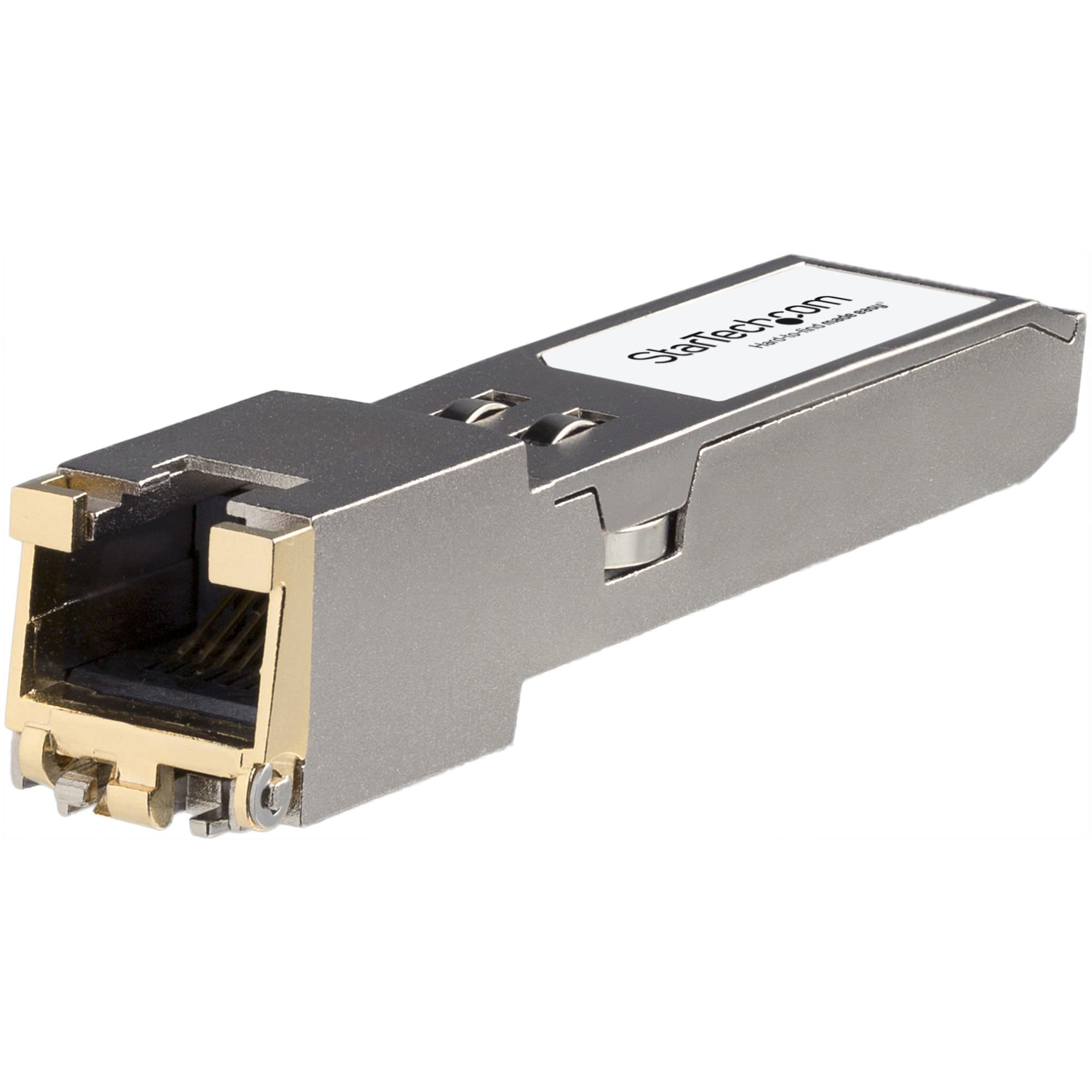 STARTECH STARTECH.COM HP JL563A COMP SFP+ COPPER MODULE - 10/100/1000/10000 - LIFETIME WARRANTY LTW JL563A-ST