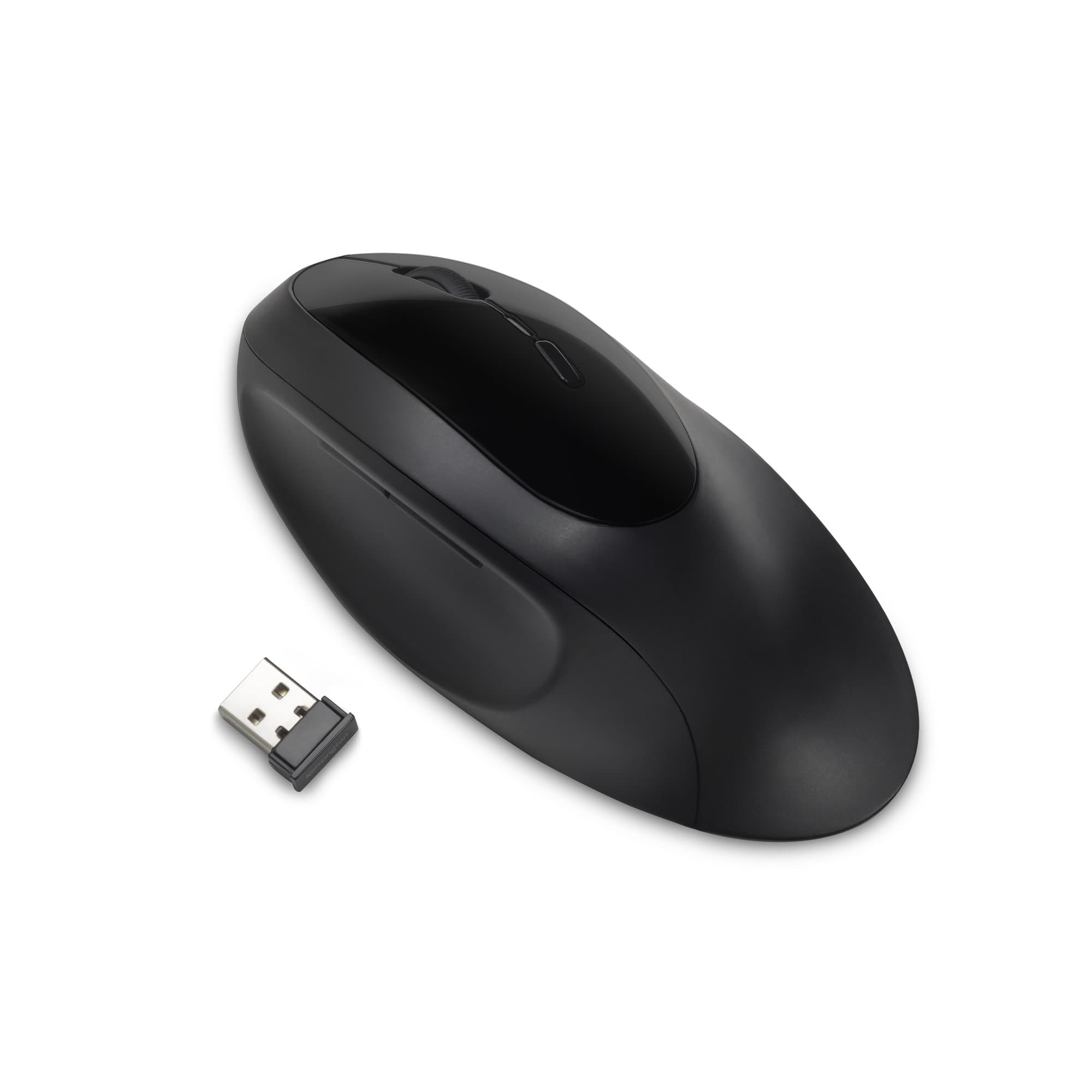 KENSINGTON KENSINGTON DUAL WIRELESS ERGO MOUSE , USB AND BLUETOOTH, BLACK K75404WW