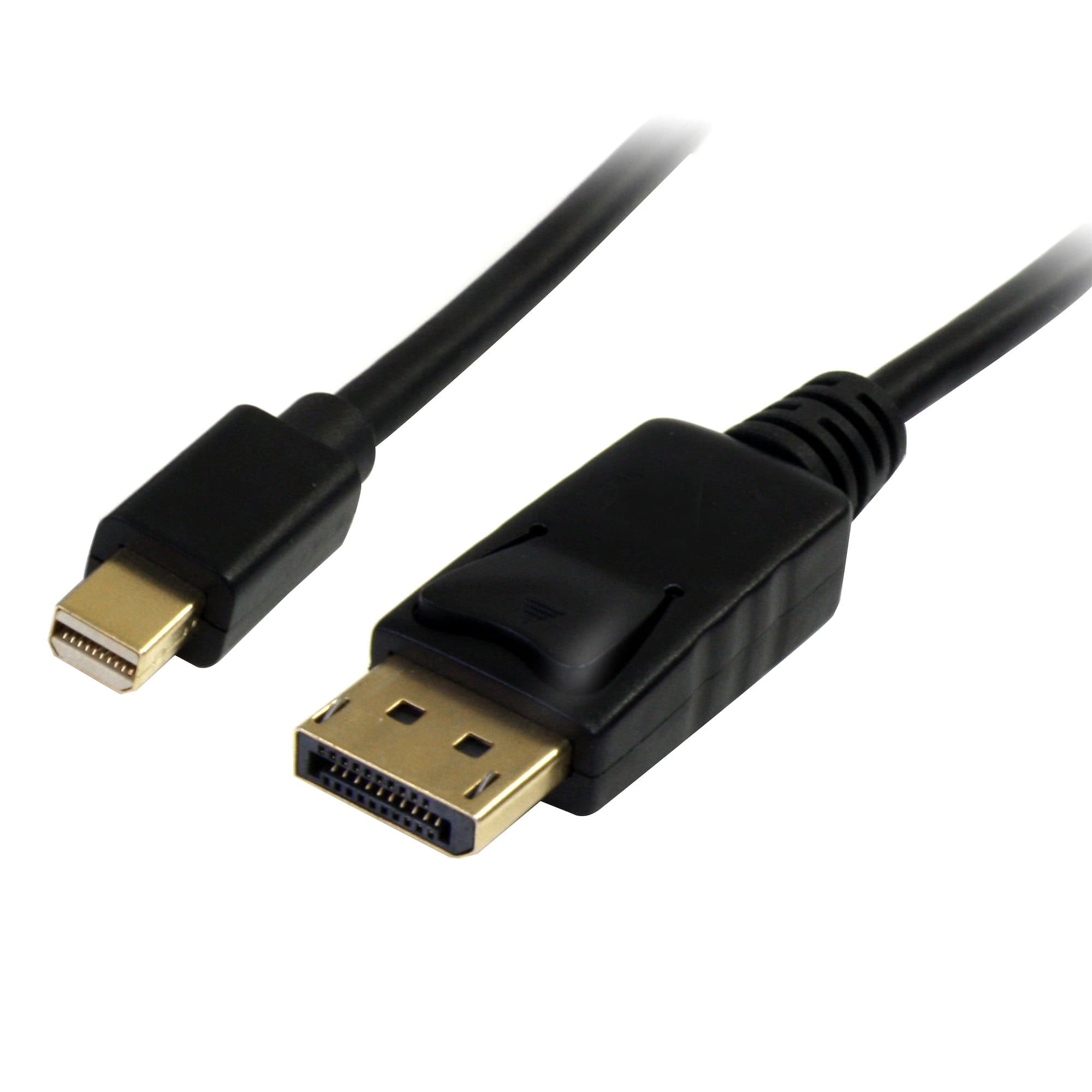 STARTECH STARTECH.COM 2M MINI DISPLAYPORT TO DISPLAYPORT 1.2 CABLE ADAPTER - 4K X 2K LTW MDP2DPMM2M