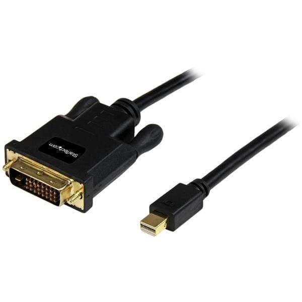 STARTECH STARTECH.COM 0.9M MINI DISPLAYPORT TO DVI ADAPTER CABLE - MINI DP TO DVI-D 3 YR MDP2DVIMM3B