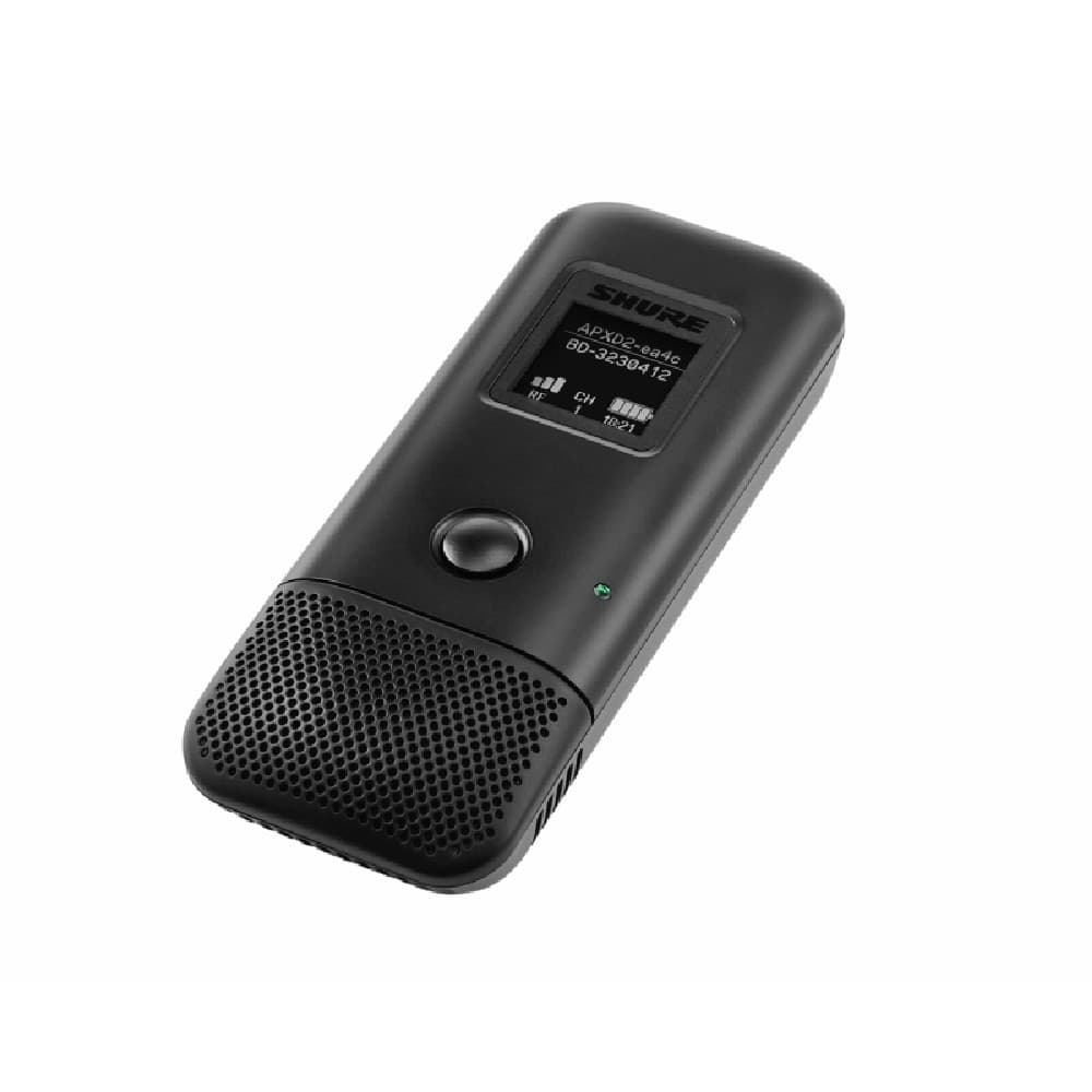 SHURE SHURE (MXW6X)WIRELESS RECHARGABLE BOUNDARY TRANSMITTER,OMNIDIRECTION MIC,UPTO 17HRS MXW6X-O