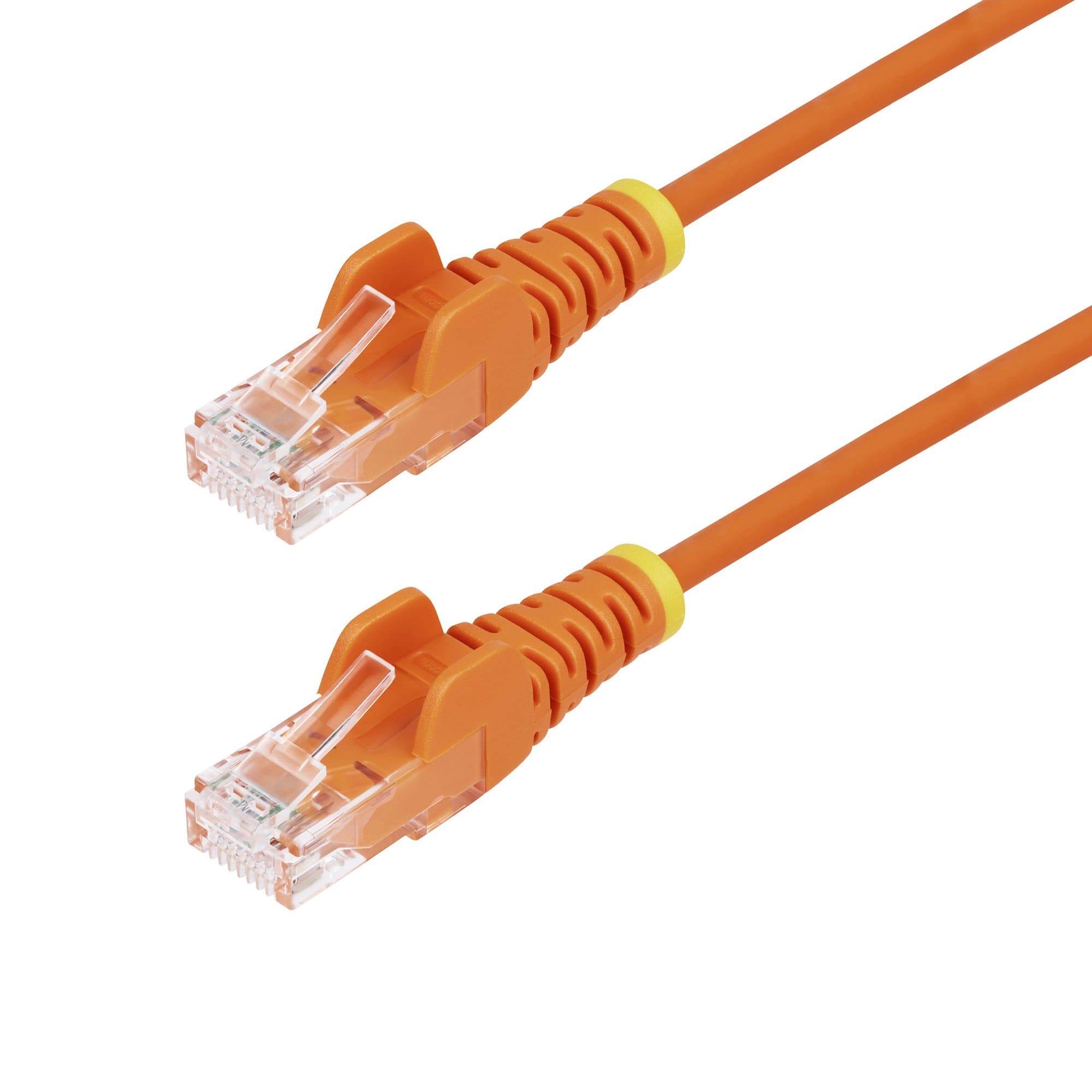 STARTECH STARTECH.COM 1M ORANGE SLIM CAT6 ETHERNET CABLE, SNAGLESS, 28AWG, LSZH, LTW N6PAT100CMORS
