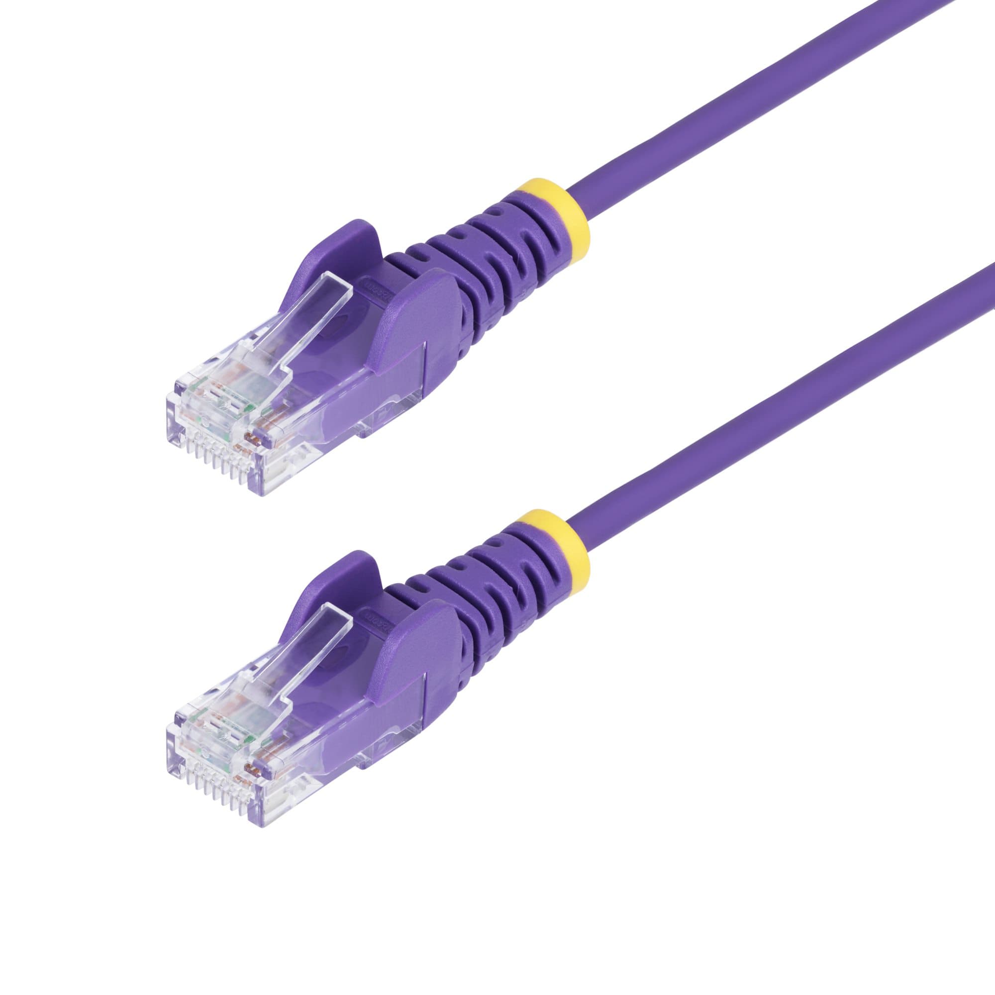 STARTECH STARTECH.COM 1.5M PURPLE SLIM CAT6 ETHERNET CABLE, SNAGLESS, 28AWG, LSZH, LTW N6PAT150CMPLS