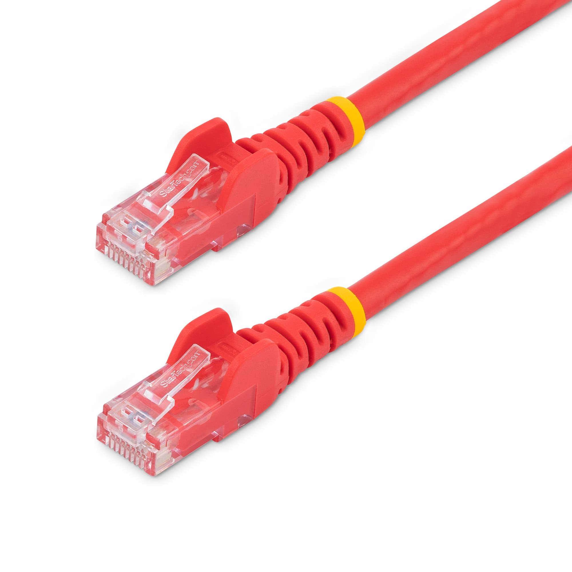 STARTECH STARTECH.COM CAT6 ETHERNET CABLE 2M RED 650MHZ 100W SNAGLESS PATCH CORD LTW N6PATC2MRD