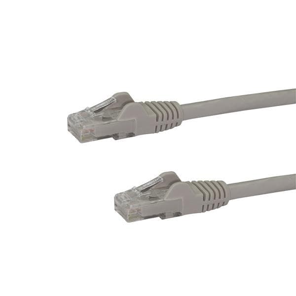 STARTECH STARTECH.COM 5M CAT6 GRAY SNAGLESS GIGABIT ETHERNET RJ45 CABLE, LTW N6PATC5MGR