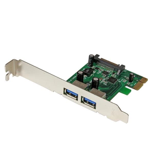 STARTECH STARTECH.COM 2 PORT PCI EXPRESS (PCIE) USB 3.0 CARD WITH UASP - SATA POWER 2 YR PEXUSB3S24