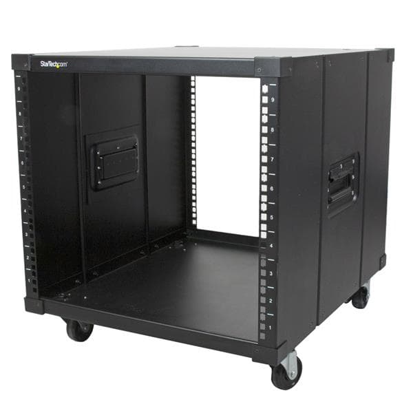 STARTECH STARTECH.COM PORTABLE SERVER RACK WITH HANDLES - ROLLING CABINET - 9U 2 YR RK960CP