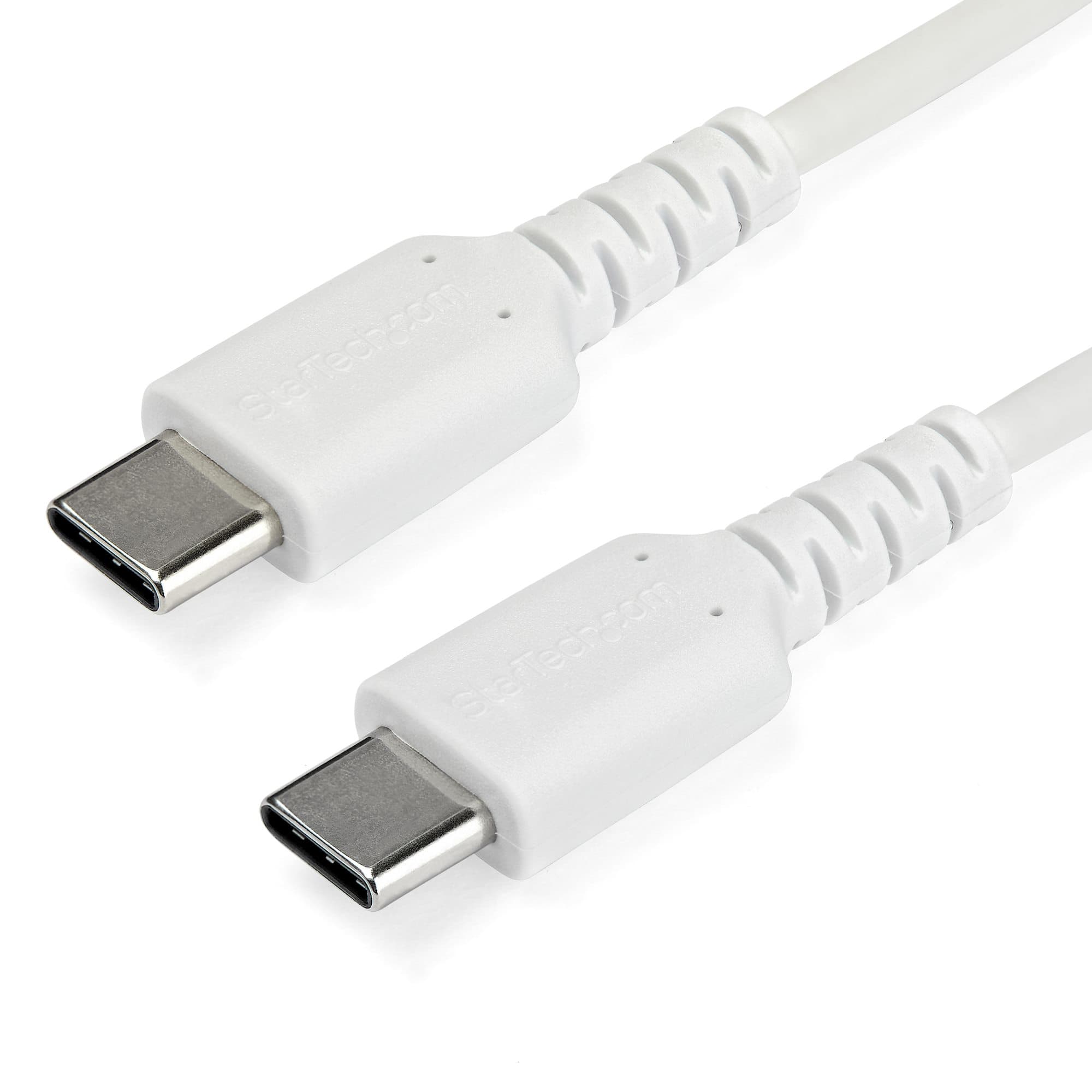 STARTECH STARTECH.COM 2M USB C CHARGING CABLE - DURABLE ARAMID FIBER M/M 60W WHITE LTW RUSB2CC2MW