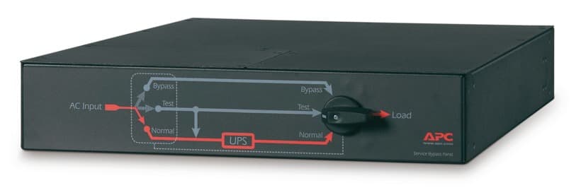 APC APC (SBP6KRMI2U) SRV BYPASS PANEL- 230V; 32A; MBB; HARDWIRE INPUT; (4) IEC-320 C19 OUTPUT SBP6KRMI2U
