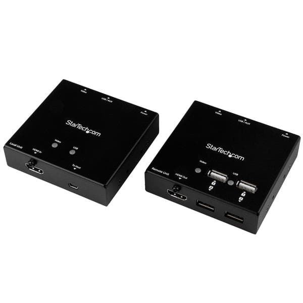 STARTECH STARTECH.COM 50M HDMI & 4-PORT USB HUB EXTENDER - HDMI OVER CAT6 - 1080P, 2 YR ST121USBHD