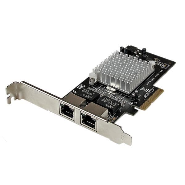 STARTECH STARTECH.COM DUAL PORT GIGABIT PCIE NETWORK CARD W/ INTEL I350 CHIP 2 YR ST2000SPEXI