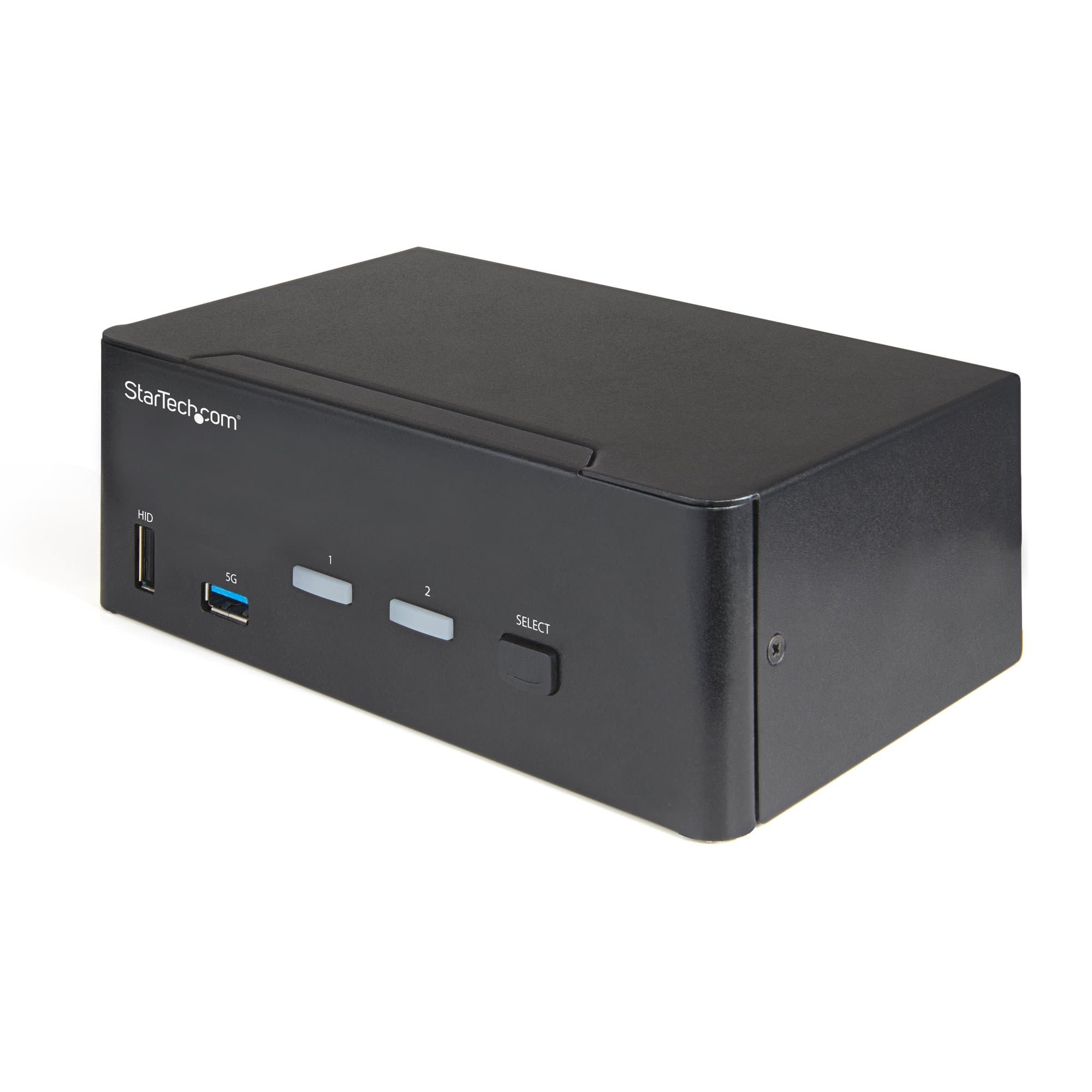 STARTECH STARTECH.COM 2 PORT DUAL MONITOR HDMI KVM SWITCH 4K 60HZ, USB 3.0 HUB - TAA 2 YR SV231DHU34K6