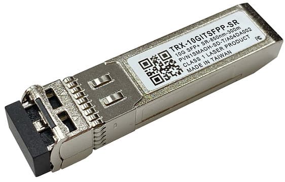 QNAP QNAP OPTICAL TRANSCEIVER 10GBE SFP+ 850NM SR UP TO 300M INDUSTRIAL-TEMPERATURE TRX-10GITSFPP-SR