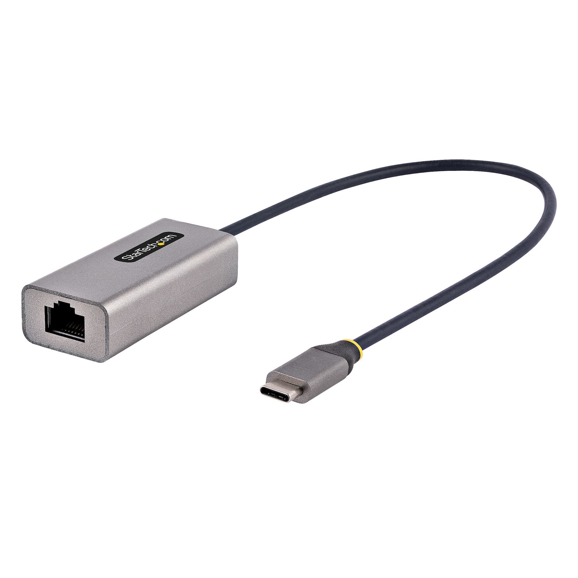 STARTECH STARTECH.COM USB-C TO ETHERNET ADAPTER, GIGABIT NETWORK DONGLE/1FT CABLE, 2 YR US1GC30B2