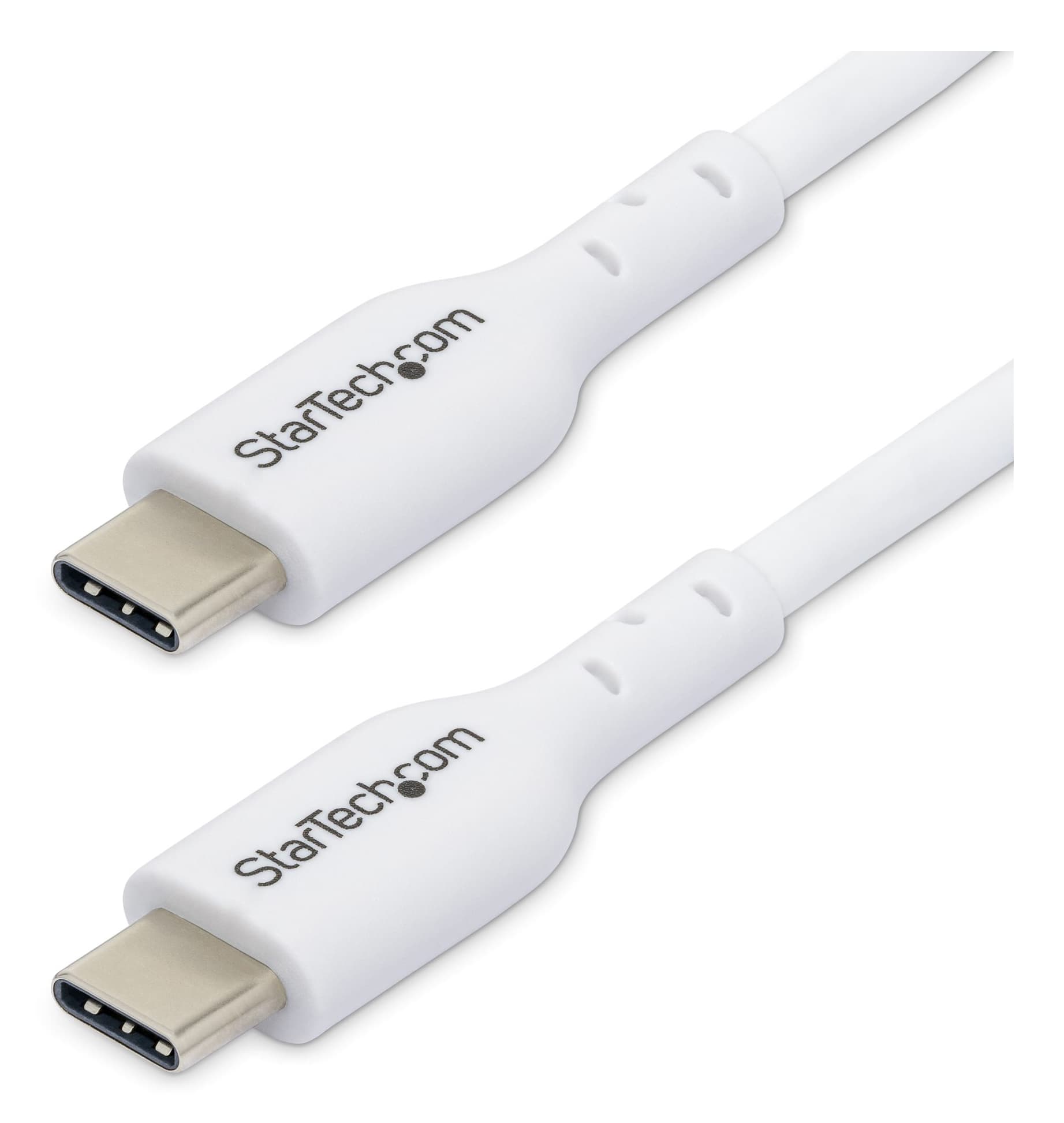 STARTECH STARTECH.COM 1M WHITE USB-C CHARGING CABLE, USB C CABLE, 60W 3A PD, LTW USB2CC1MNCWHE