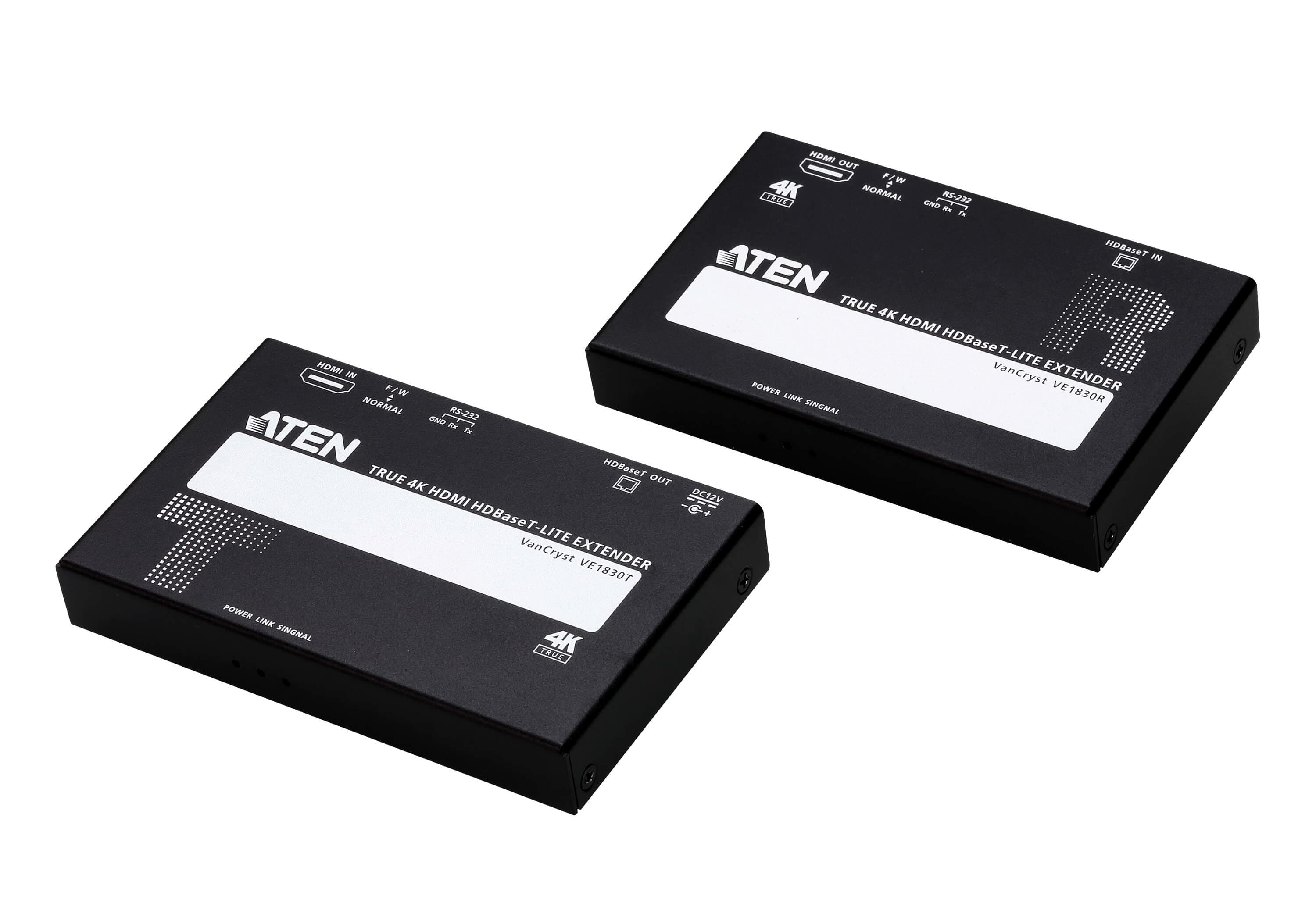 ATEN ATEN TRUE 4K HDMI HDBASET-LITE EXTENDER VE1830-AT-U