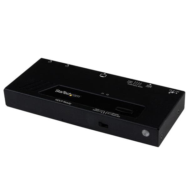 STARTECH STARTECH.COM 2 PORT HDMI SWITCHER W/ AUTOMATIC PRIORITY PORT SELECTOR, 2 YR VS221HDQ