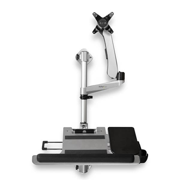 STARTECH STARTECH.COM WALL MOUNT WORKSTATION - HEIGHT ADJUSTABLE - 34" VESA MONITOR 10 YR WALLSTSI1