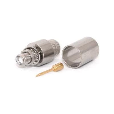 Go Wireless NZ RP-SMA Female CRIMP Connector for LMR400/RG8U C-SMA6-400