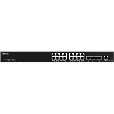 Grandstream Networks Grandstream GWN7812P Enterprise Layer 3 Managed PoE Network Switch with 16 x GigE and 4 x SFP+ GWN7812P