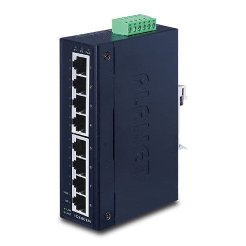Planet Planet IGS-801M 8-Port 10/100/1000Mbps Managed Industrial Ethernet Switch NS067
