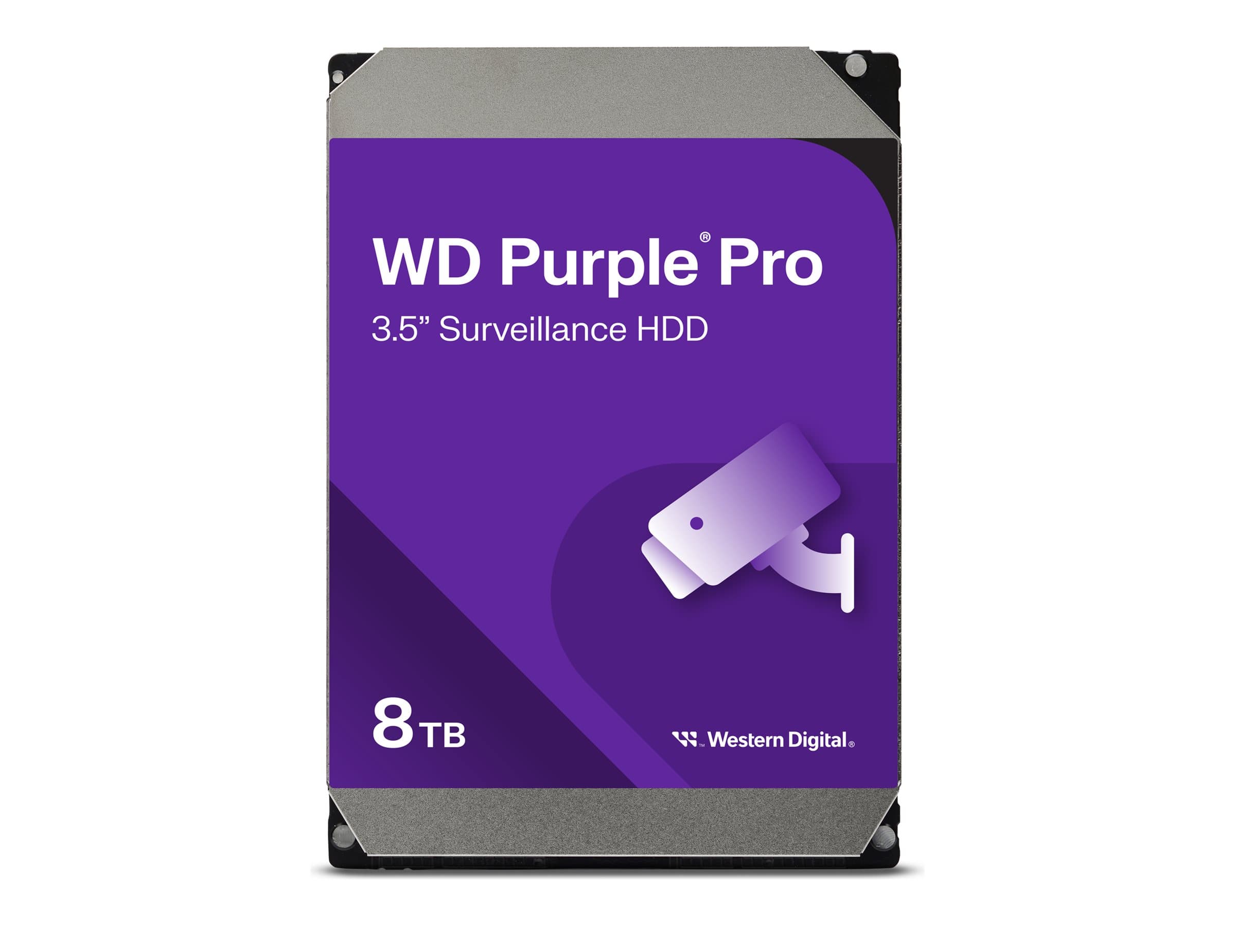WD WD Purple Pro 3.5" Surveillance HDD 8TB WD8002PURP