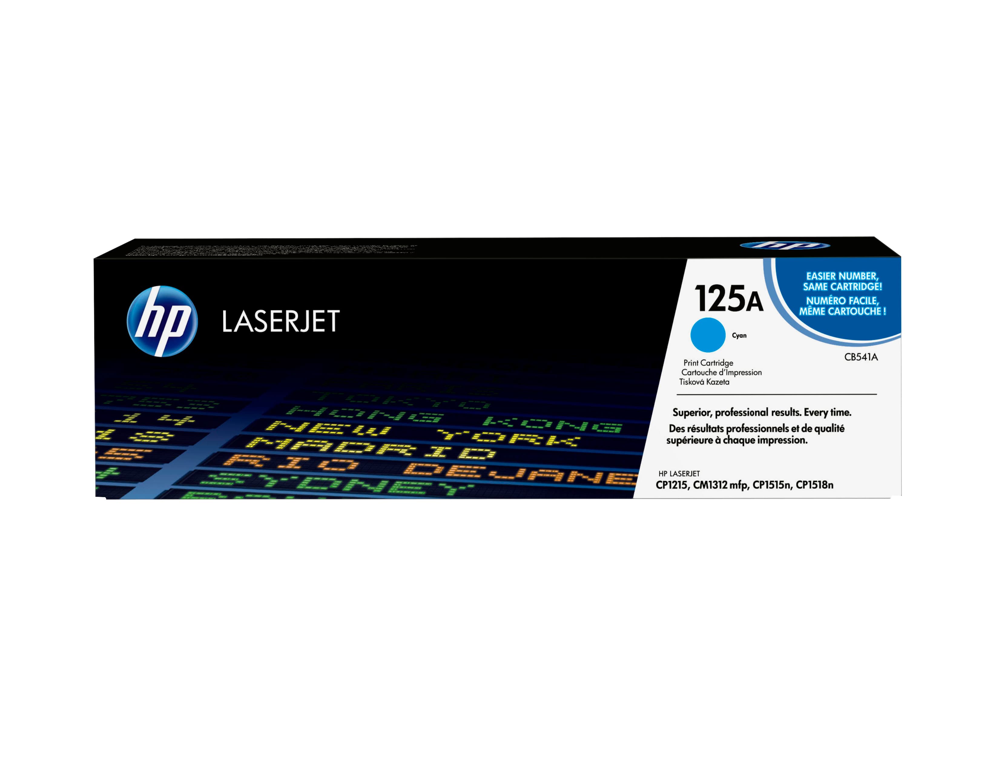HP HP 125A CYAN LJ TONER CART CB541A 1004564