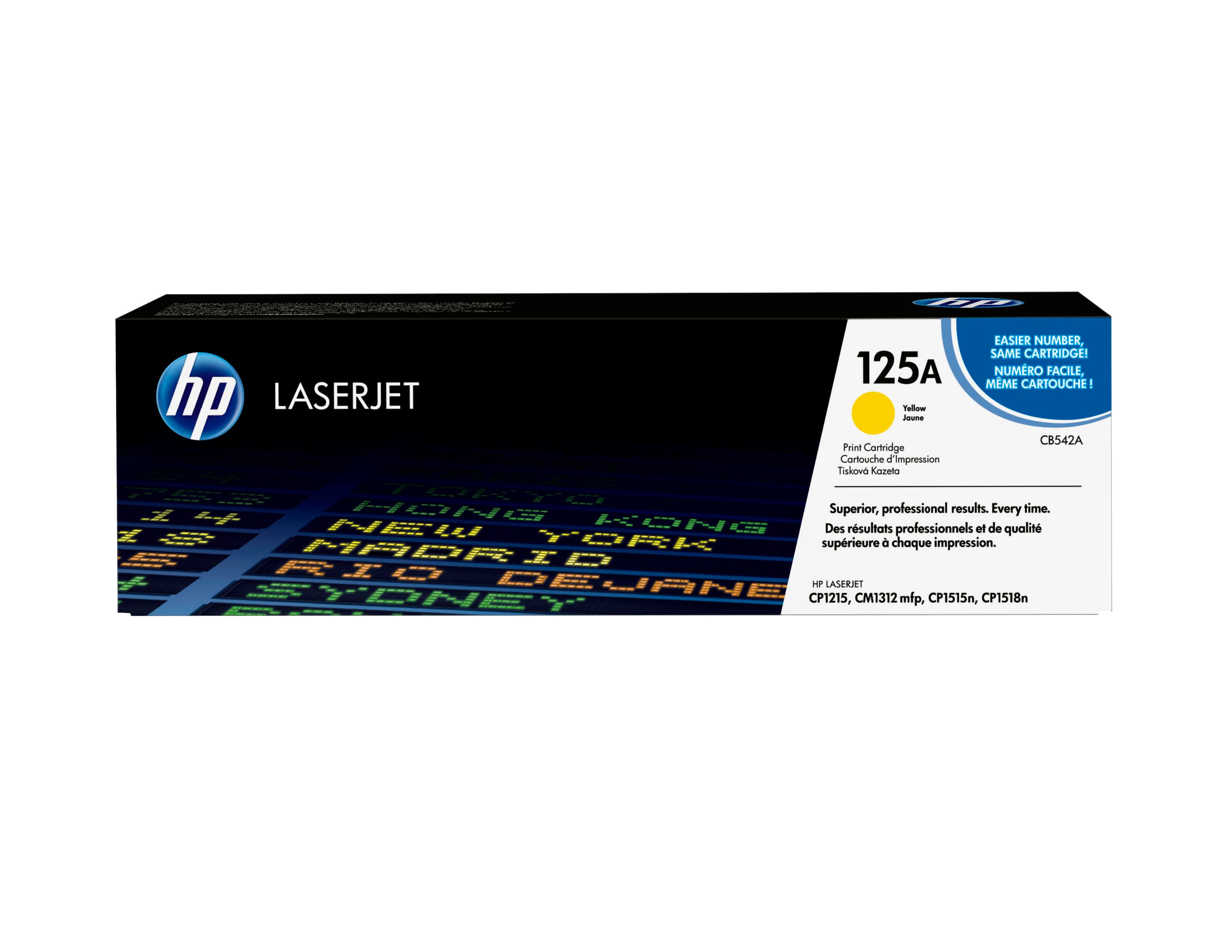 HP HP 125A YELLOW LJ TONER CART CB542A 1004566