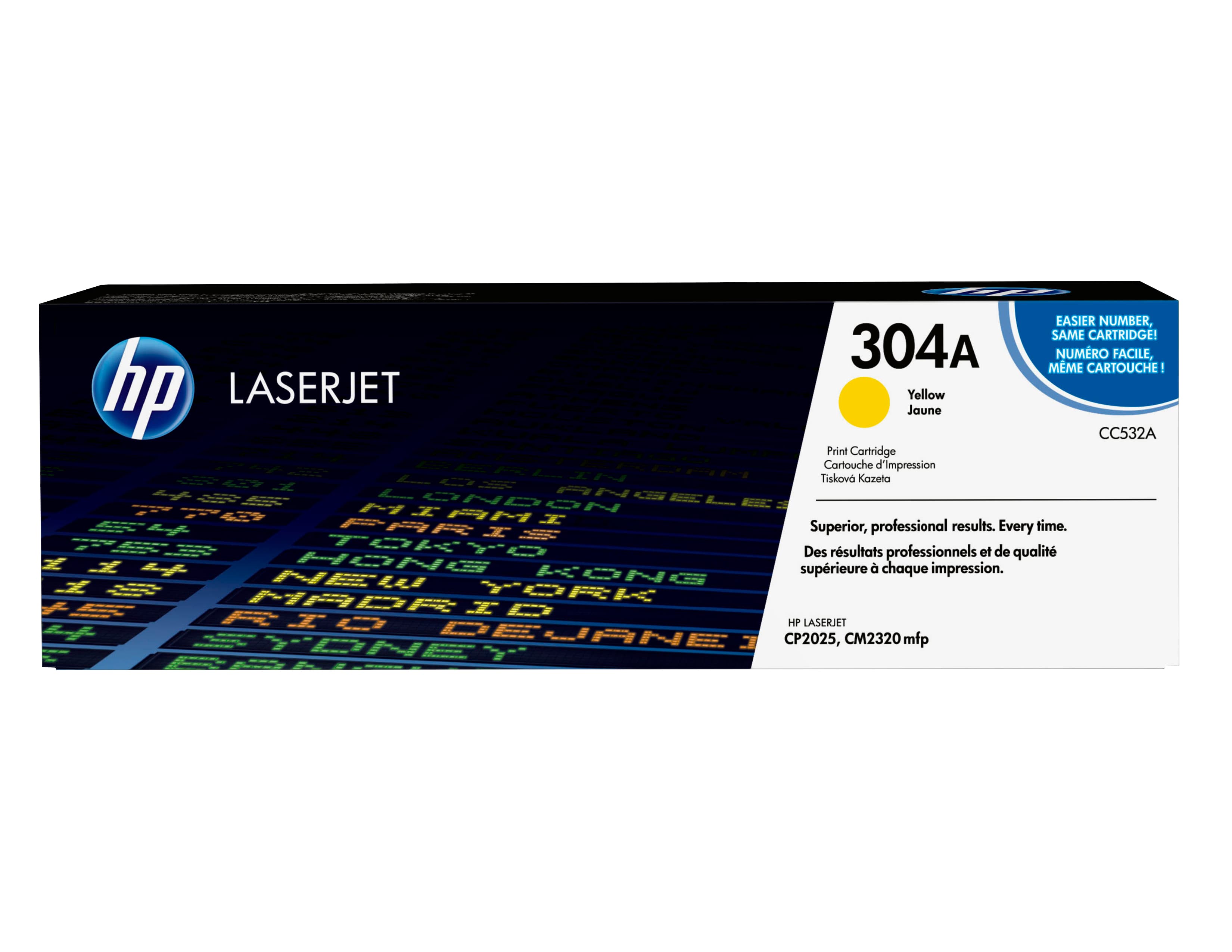HP HP 304A YELLOW LJ TONER CART CC532A 1005182