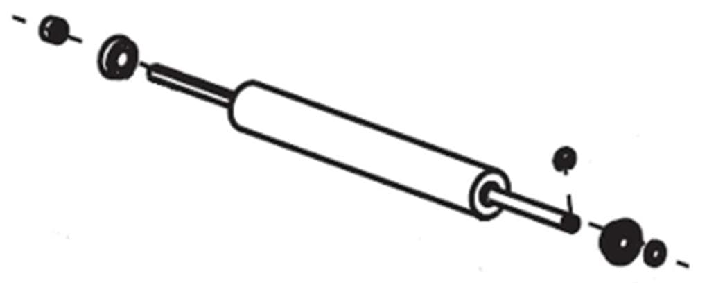 ZEBRA ZEBRA Kit Platen Roller or Rewind Roller 170Xi 1015366