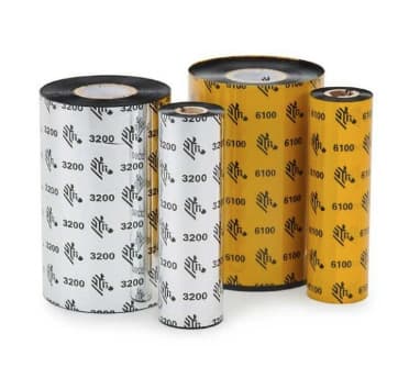 ZEBRA ZEBRA RIBBON WAX/RESIN 110MMX74M.CORE: 0.5X110 1017576